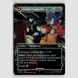 Crystal Fragments // Summon: Alexander (Foil) - FIN #357 Uncommon - NM FINAL FA - Image 1