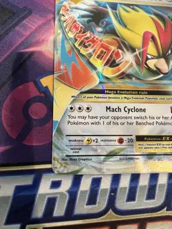 Mega M Pidgeot EX 65/108 XY Evolutions Miscut MC Pokemon Card - Image 4