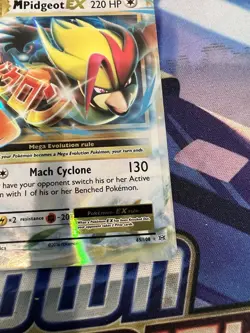 Mega M Pidgeot EX 65/108 XY Evolutions Miscut MC Pokemon Card - Image 5