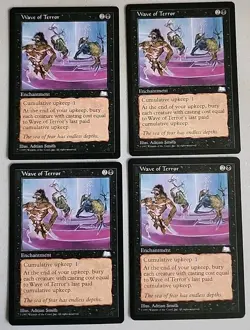 4X Wave of Terror Weatherlight Regular NM Near Mint MTG - Image 1