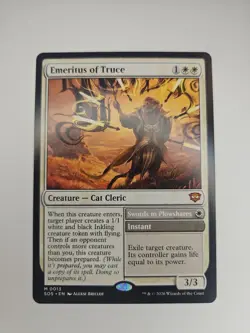 Emeritus of Truce Secrets of Strixhaven Regular - Image 1