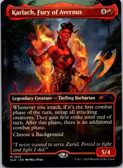 Karlach, Fury of Avernus 1802 Secret Lair Drop Series NM MTG - Image 1