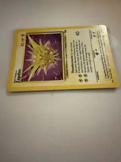 Pokemon TCG Zapdos Fossil Holo Card 15/62 Unlimited Rare Excellent Condition - Image 5