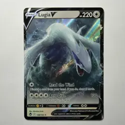 Pokemon TCG Lugia V 138/195 Silver Tempest Ultra Rare Holo - English - Image 1