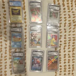Psa And Cgc Pokemon Lot - Image 1