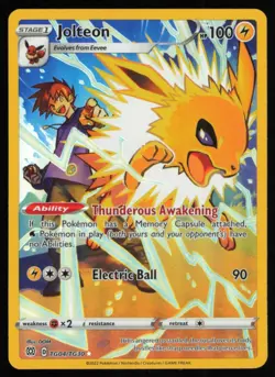 2022 SWORD & SHIELD SERIES - TRAINER GALLERY JOLTEON #TG04 - Image 1