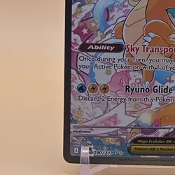 Pokemon Mega Dragonite EX 290/217 Stage 2 Holo Dragon Mega Evolution EX - Image 5