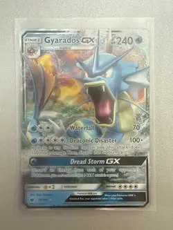Pokemon Gyarados GX TCG Holo Ultra Rare Card Crimson Invasion 18/111 - Image 1