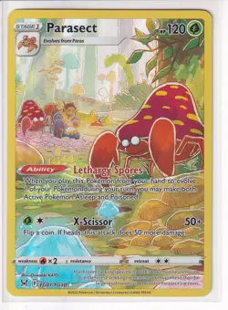 Parasect Pokemon Lost Origin Trainer Gallery Ultra Rare TG01/TG30 Holofoil NM - Image 1