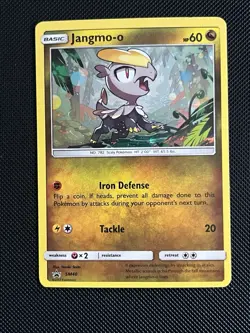 Jangmo-o (SM40) SM Promo - w/swirl - Cosmo Holo - 2017 - Pokemon TCG - Image 1