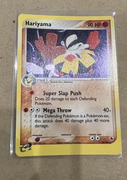 Hariyama Holo 8/109 ex Ruby & Sapphire 2003 NM Near Mint Pokemon Card - Image 1