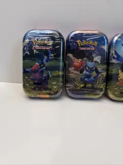 LOT OF 5 SEALED ✅ Pokemon TCG Ascended Heroes MINI TINS Brand New Art Set - Image 2