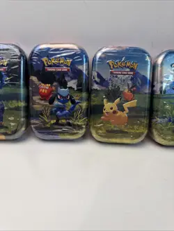 LOT OF 5 SEALED ✅ Pokemon TCG Ascended Heroes MINI TINS Brand New Art Set - Image 3