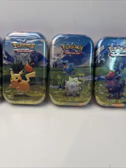 LOT OF 5 SEALED ✅ Pokemon TCG Ascended Heroes MINI TINS Brand New Art Set - Image 4