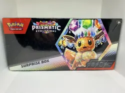 Pokemon TCG Scarlet and Violet Prismatic Evolutions Surprise Box Factory Sealed - Image 1