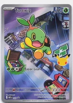 Turtwig - 040 Holo ME: Mega Evolution Promo Pokemon Near Mint - Image 1