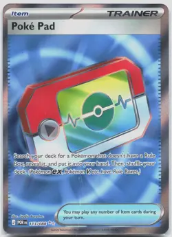 Poke Pad 113/088 Ultra Rare Perfect Order Pokemon Near Mint - Image 1