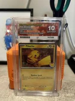 Pikachu, Temporal Forces - 051/162 - Cosmos Holo - Pokemon Day Collection 2026 - Image 2