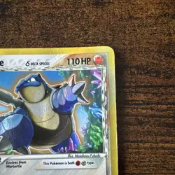 Blastoise 2/100 Delta Species EX Crystal Guardians MP - Image 3