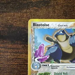 Blastoise 2/100 Delta Species EX Crystal Guardians MP - Image 4