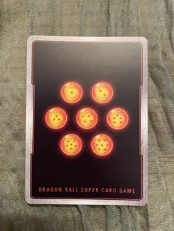 Son Goku FS11–07 SR Gold Alt Art Dragon Ball Super Fusion World NM Starter Deck - Image 3