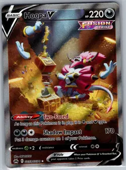 Hoopa V GG53/GG70 Crown Zenith: Galarian Gallery - Pokemon Card - NM - Image 1