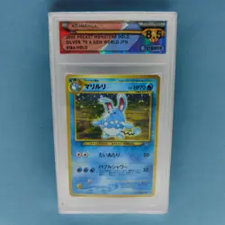 Vtg DSG 8.5 Azumarill Pokemon TCG 2000 Neo Genesis 1st Edition #184 Holo Card - Image 1