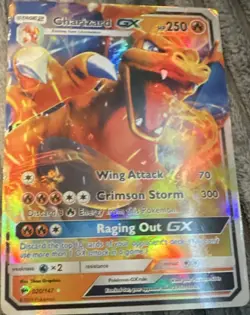 Pokemon TCG 13 Card Holo Lot - Charizard GX, Magikarp, Sun & Moon, English - Image 1