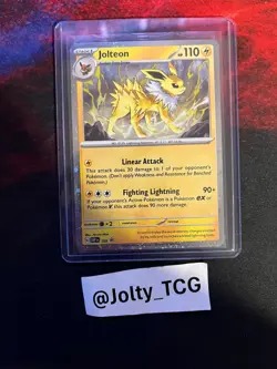 Jolteon 169 (Cosmos Holo) 169 Sv: Scarlet & Violet Promo Cards Holo - Image 1