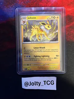 Jolteon 169 (Cosmos Holo) 169 Sv: Scarlet & Violet Promo Cards Holo - Image 3
