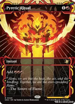 Pyretic Ritual [SOA - 46] - NM [Foil] TCG MTG - Image 1