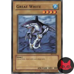 Yugioh Great White SDY-011 Common NM - Image 1