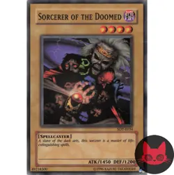 Yugioh Sorcerer of the Doomed SDY-E034 Common NM - Image 1