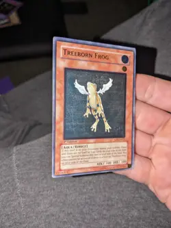 Treeborn Frog • Shadow Of Infinity • Yu-Gi-Oh • 1st Edition • Ultimate Rare LP - Image 2