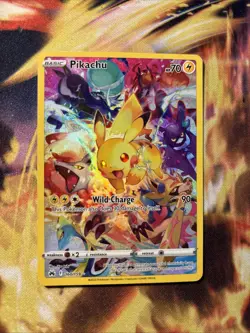 Pokemon TCG Crown Zenith Pikachu Card 160/159 Secret Rare - Image 1