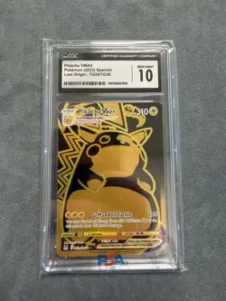 CGC 10 PIKACHU VMAX LOST ORIGIN TRAINER GELLERY #TG29 LABEL ERROR - Image 1