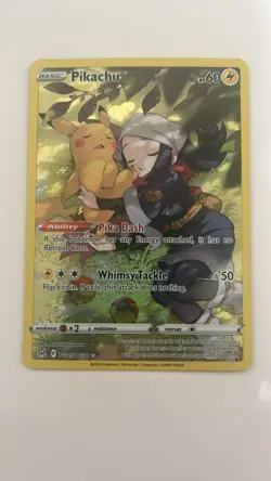 Pokemon TCG Pikachu Lost Origin Trainer Gallery Tg05/Tg30 Holo Ultra Rare - Image 3