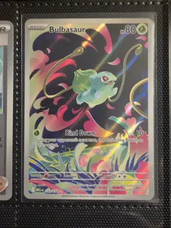 Pokemon TCG: Bulbasaur 133/132 - Mega Evolution ME Illustration Rare IR - NM - Image 1