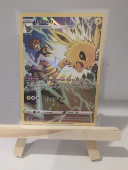 Pokemon TCG Jolteon Sword & Shield Mfg: Brilliant Stars Tg04/Tg30 Holo Secret... - Image 1