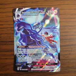 Pokemon TCG Shadow Rider Calyrex VMAX Sword & Shield TG18/TG30 NM - Image 1