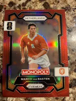 2026 Panini Prizm Monopoly Fifa World Cup - Marco Van Basten #73 Red Prizm - Image 1