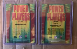 (2) 2025 Topps Chrome George Kittle Power Players Base & Refractor #PP-33 - Image 2