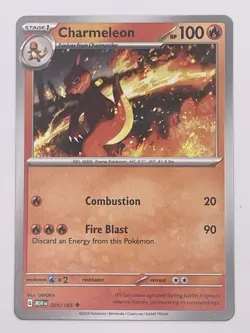 Charmeleon Uncommon SV: Scarlet & Violet 151 005/165 NM Pokemon Card - Image 1