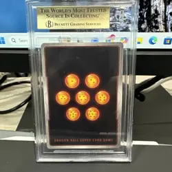 BGS 10 Goku Black Unforeseen Darkness 2021 P-124PR Dragon Ball Super Card - Image 2