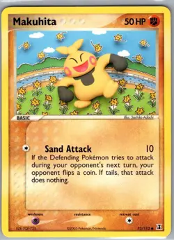 Makuhita 75/113 Non Holo Delta Species - Pokemon Card - NM - Image 1