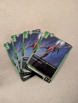 4x Wing Gundam (Bird Mode) (ST02-002) Gundam TCG Card Game - English - Image 1