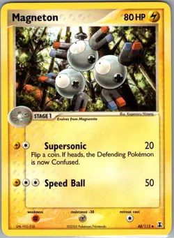 Magneton 48/113 Non Holo Delta Species - Pokemon Card - NM - Image 1