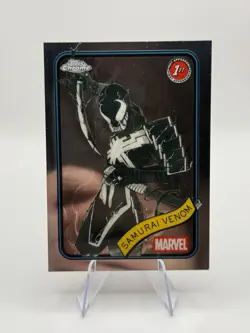 Samurai Venom 2025 Topps Chrome Marvel Comics 1st Appearance #127 Trading Card - Image 1