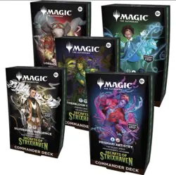 SECRETS of Strixhaven Commander DECK Case Magic MTG SOS QTY BOX OF 5 NEW SEALED - Image 4