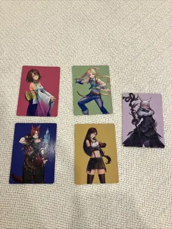 Magic: The Gathering -- Final Fantasy Art Series -- Lot of 15 (1 Gold Signature) - Image 5